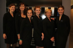 Hostesses stand RAI Amsterdam