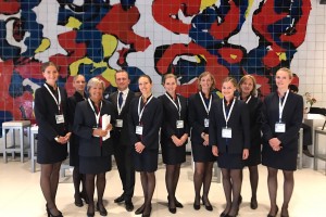 Hosts en Hostesses Registration World Forum